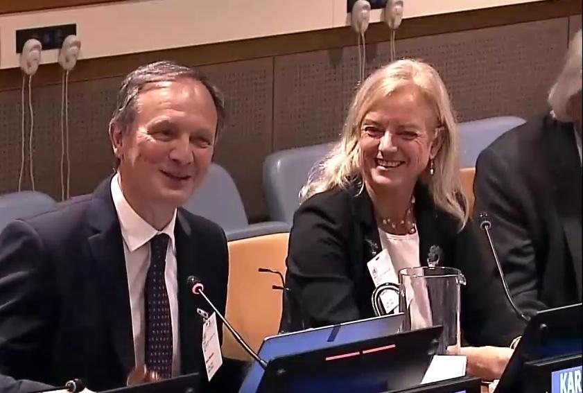 Karen Hallberg and Maurizio Bona